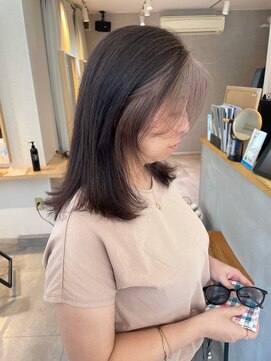 クロレ(CLORE) フェイスフレーミング×グレージュ