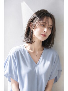 アッシュ 学芸大学店(Ash) ボブ/大人女性/シアーグレージュ/髪質改善/白髪ぼかし