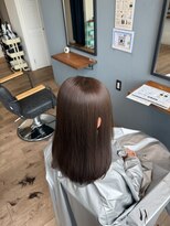 レアレア ヘアアンドライフ(LeaLea)&nbsp;ダークパープル/ナチュラルショート/夏のヘアアレンジ/伊丹