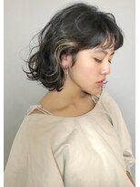 ケイトテイラー(KATETAYLOR) ソフトボブ×インナーカラー