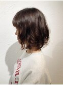 ふんわり デジタルパーマ ボブ