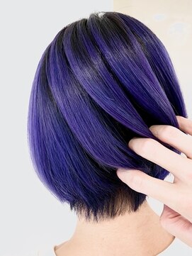 シャドールーツ ブルーバイオレット L シンゴナカムラ ヘアカラーサロン Shingo Nakamura Hair Color Salon のヘアカタログ ホットペッパービューティー