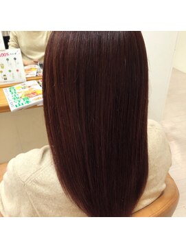 ミミ ヘアーサロン(Mimi) ピンクローズカラー