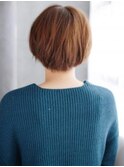 ナチュラルショートボブスタイル