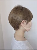 耳かけマッシュショート