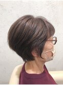 【大人くせ毛ショートスタイル・30代40代50代・江渡裕司ミセス】