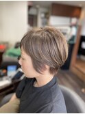 30代ショートボブ