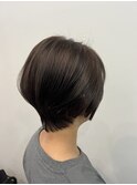 【お悩み解決スタイル】似合わせショート×白髪ぼかしハイライト
