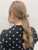 コト 福井大和田店(coto)&nbsp;福井　大和田　ホワイトミルクティーベージュ　ケアブリーチ