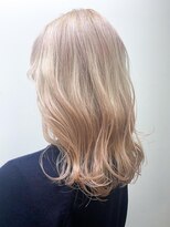 バブルス 新所沢店(BUBBLES)&nbsp;プラチナブロンドカラー