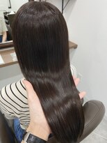 テラスヘアヴィラ 新潟駅南(TERRACEhairVilla)&nbsp;【艶髪】プレミアムイルミナカラー　オリーブグレージュ