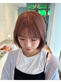 ピンクベージュ/ブリーチあり/学割U24