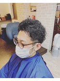 メンズデザインパーマ