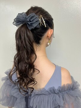 オアシス ガーデン 中山店(Oasis GaRDEN) 高めのポニーテール♪