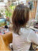 2歳の娘さんとご来店♪カットカラーブリーチハイライト