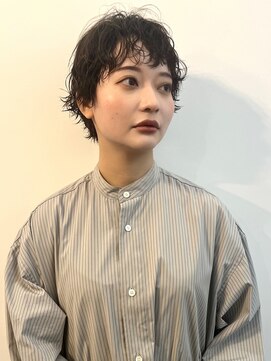 ジョニアンドロージ(Joni & Rougy) アンニュイパーマなショートヘア