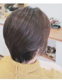 ひし形ボブスタイル
