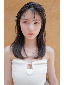 マウロア(MAULOA) 【 MAULOA 】 ロングレイヤー×透明感グレージュ