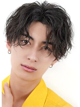 オーシャントーキョー 心斎橋(OCEAN TOKYO WEST) ミディアムウェーブセンターパート