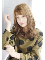 シュシュット(chouchoute)&nbsp;レイヤーカットウェットヘアデザインカラーオリーブベージュ/195