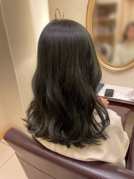 松本平太郎美容室 銀座本店 オリーブグレージュ//30代40代50代60代