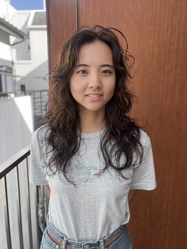 ベンジー 中目黒店(benji) レディースロングパーマ