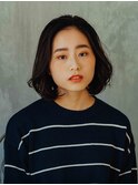 大人っぽひし形ボブ20代/30代/40代/ハレマチ通り