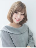 山村/ワンカールパーマ/ボブパーマ/前下がりボブ/大人ボブ銀座