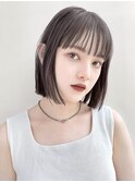 イメチェン美髪小顔似合わせ外ハネボブカット