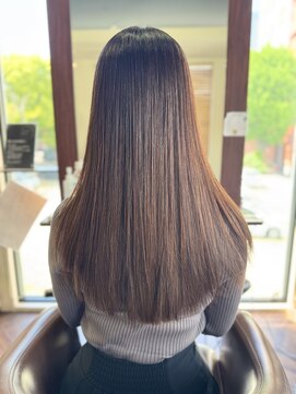 ビール 今泉店(BEER) 【BEER 山崎雄太朗】超高濃度水素縮毛矯正ロング