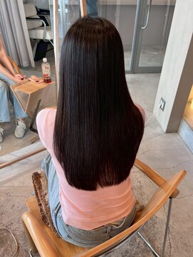 ディドゥダ(di doo dah) #髪質改善#難波#アッシュグレージュ#ローズレッド