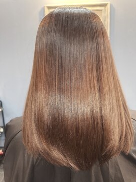 オンアンドオフ コウベ(ONandOFF KOBE) 髪質改善ストレート×カラーで時短美髪