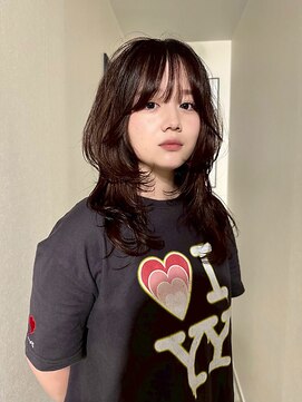 ナービス(NARVIS) ゆるふわカール/アッシュブラウン/レイヤーカット