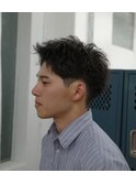 スパイキーショート/メンズ/メンズサロン/眉毛カット/ツイスパ