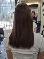 シュシュ(chou＊chou)&nbsp;20代30代/縮毛矯正/地毛風ストレート/暗髪/艶髪/ベージュカラー