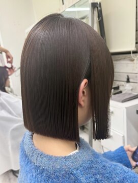 ナチュラ(natura) ボブ×髪質改善ストレート