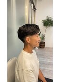 毛流れニュアンスパーマ