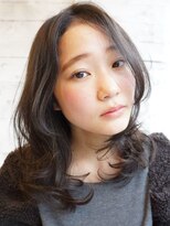 リス 恵比寿(Liss)&nbsp;外国人風濃いめアッシュグレー×ラフミディ【Liss】