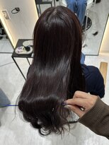ジーナ 吉塚(Zina)&nbsp;艶巻き ボルドーブラウン【福田れん】吉塚美容室 髪質改善