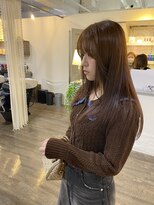 ココロヘアー 住吉店(Cocolo hair)&nbsp;レイヤー×艶カラー