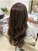 コントラストハイライト/ベージュカラー