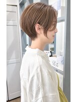 アイル(I'll)&nbsp;ひし形ショートボブ×デジタルパーマ×レイヤーボブ30代40代