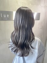 ブルー(BLUE) シルバーグレージュ ブリーチなし 仙台 髪質改善【mt___213r】