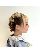 ネオリーブエクラ 上野御徒町店(Neolive eclat)&nbsp;浴衣ヘアセット