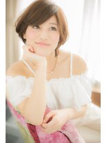 ヘアークリアー 獨協大学前店 やわらかスウィートショートボブ