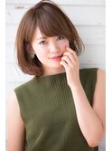 【KOMAKI】大人すぎない柔らか軽めボブ×ナチュラルベージュ
