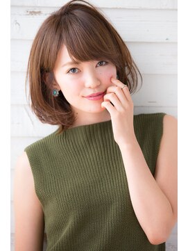 ガーデントウキョウ(GARDEN Tokyo) 【KOMAKI】大人すぎない柔らか軽めボブ×ナチュラルベージュ