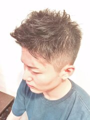 #くせ毛を活かす#クールボウズ・Hommehair2nd