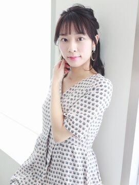 ネオリーブギンザ 銀座店(Neolive GINZA) ハーフアップ☆銀座美容室