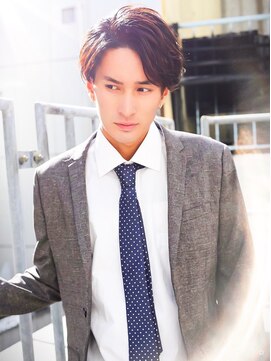 アフロート ディル(AFLOAT D'L) ビジネス ウルフ スーツ ショートレイヤー トランクスヘア